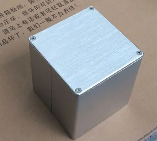 

1pcs 90X90X100mm full Aluminum Output Transformer Cover / Box silver or black