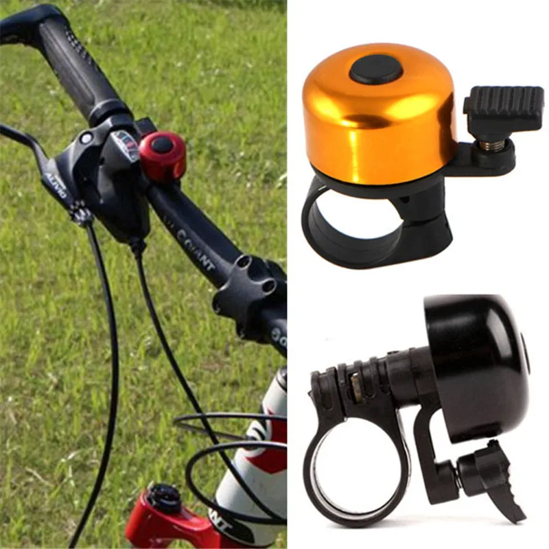 Sports MTB Car Bell Tool Aluminum Cover Rubber Band Bell 1Pc Bike Bicycle Bell