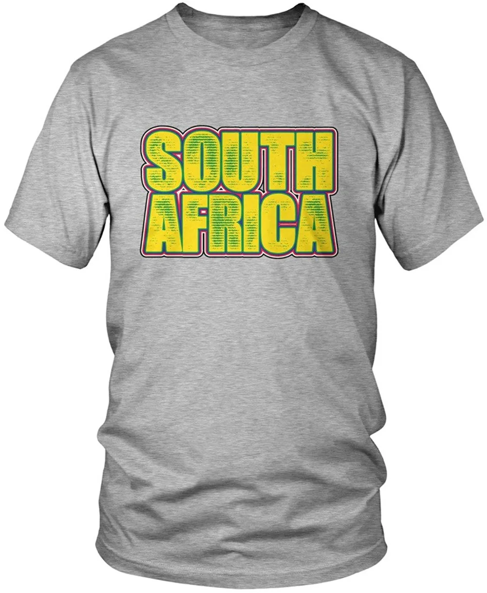 Offensive T Shirts South Africa Flag Colored Big Bold Font South Africa