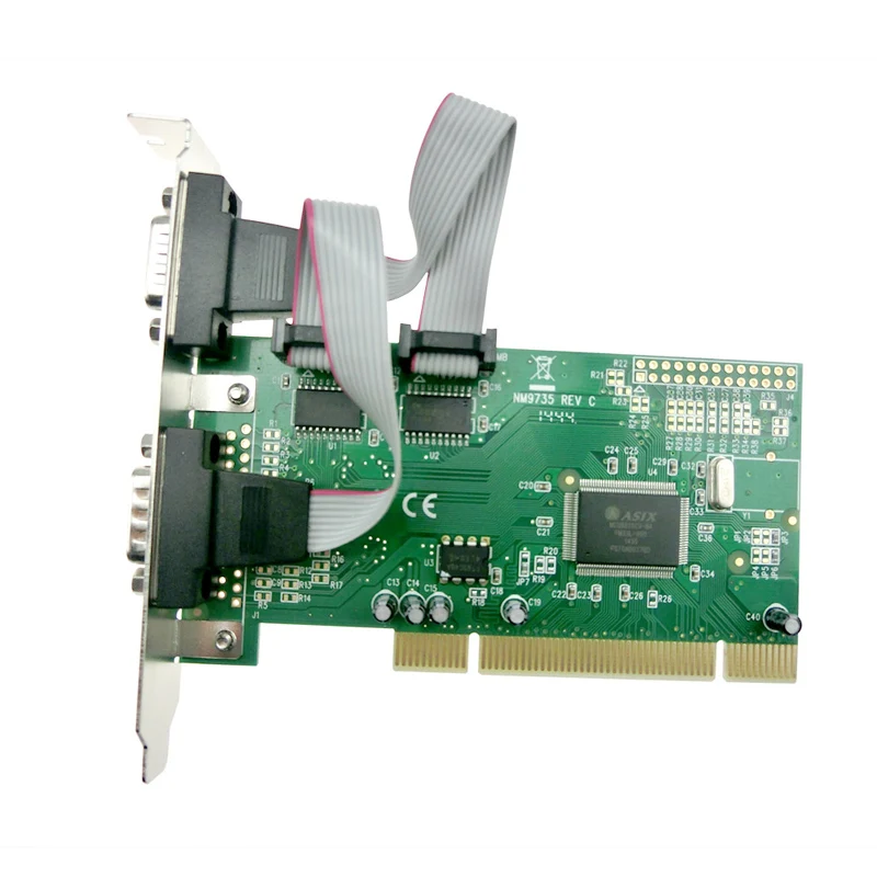 PCI Serial Порты и разъёмы PCI карты 2 Порты RS232 COM конвертер карты