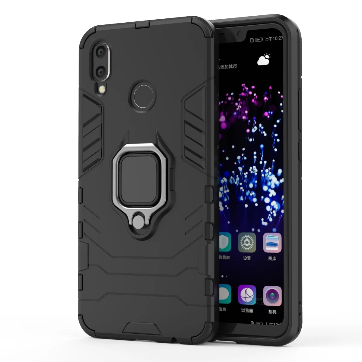 Ударопрочный защитный чехол с подставкой для Huawei Nova 3 4 сверхпрочный жесткий из