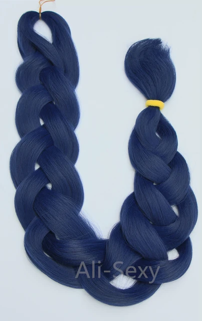 1pcs Lot Premium Xpression Ultra 82 150g Blue Braid Hair 100 1pcs Lot Premium Xpression Ultra 82 150g Blue Braid Hair 100 Kanekalon