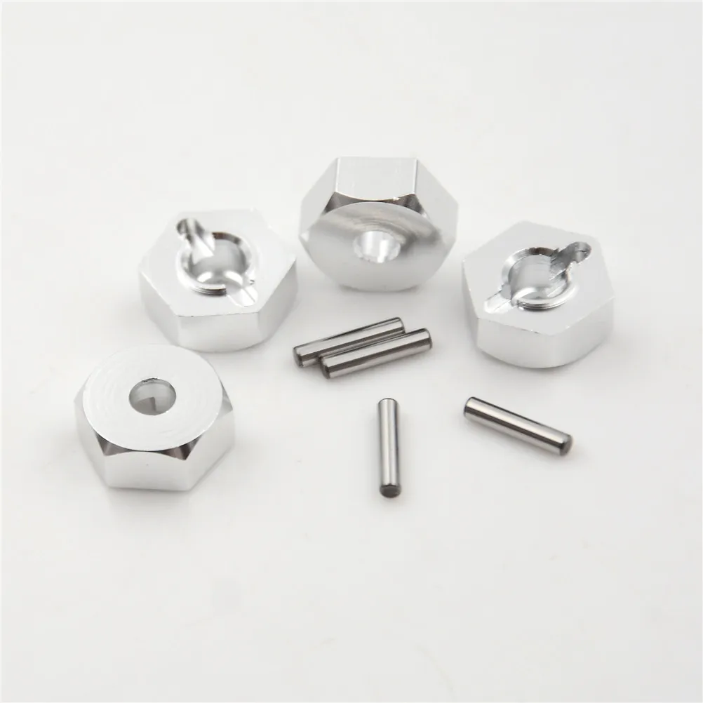 1Set  Wheel HEX 5.0 Hubs Drive Adaptor Wholesale Pins & ScrewsRC 1:10 7MM Thickness 12mm