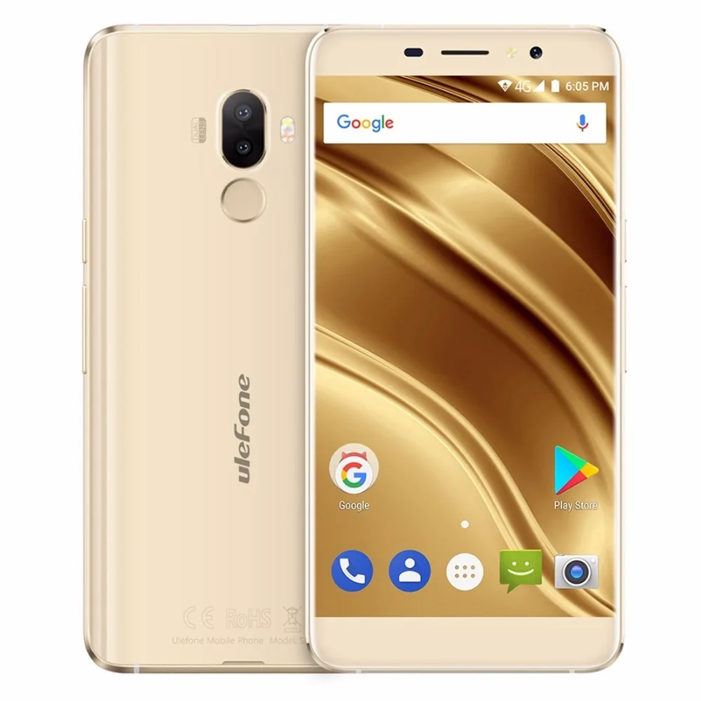 Ulefone S8 Pro Dual Rear Cameras 13MP 5MP 5MP Android 7 0 MT6737 Quad Core 2GB