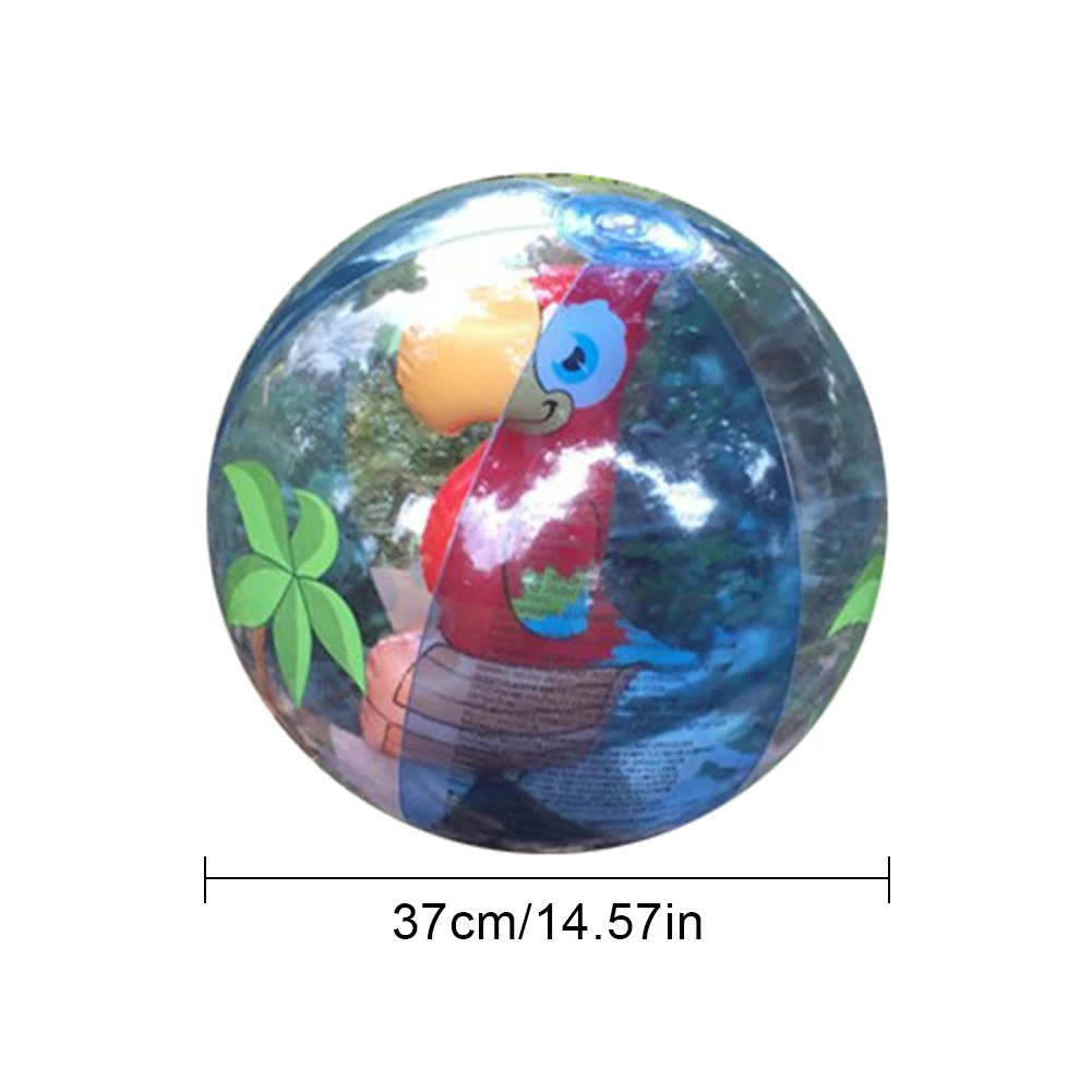 Открытый надувной пляжный мяч встроенный животное игрушка на лужайке мяч игривый ребенок взрослый играть воды поло