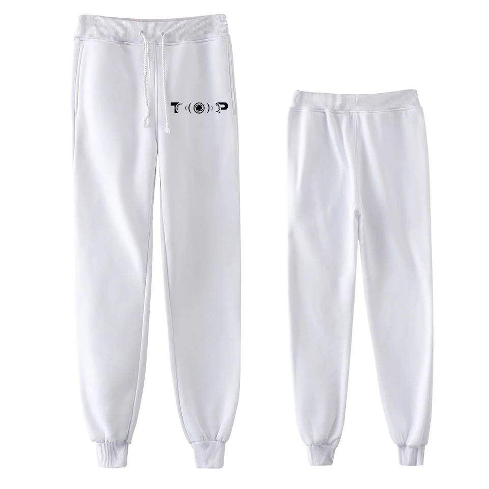 GOT7 Kpop напечатанные буквы 2019 мужские джоггеры Брендовые мужские брюки, тренировочные брюки в повседневном стиле Jogger серые эластичные
