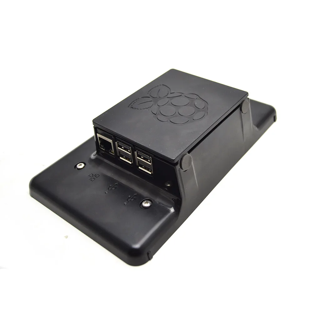 Цена Чехол для сенсорного ЖК экрана Raspberry Pi 7 дюймов черный