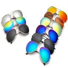 Новинка Пеший Туризм глаз детские солнцезащитные очки мальчики девочки дети ребенок солнцезащитные очки UV400, зеркальные очки-авиаторы, цена оптовой продажи G003