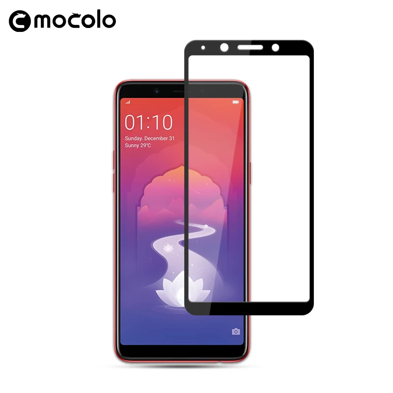 Mocolo AB glue Tempered Glass Film For OPPO REALME...