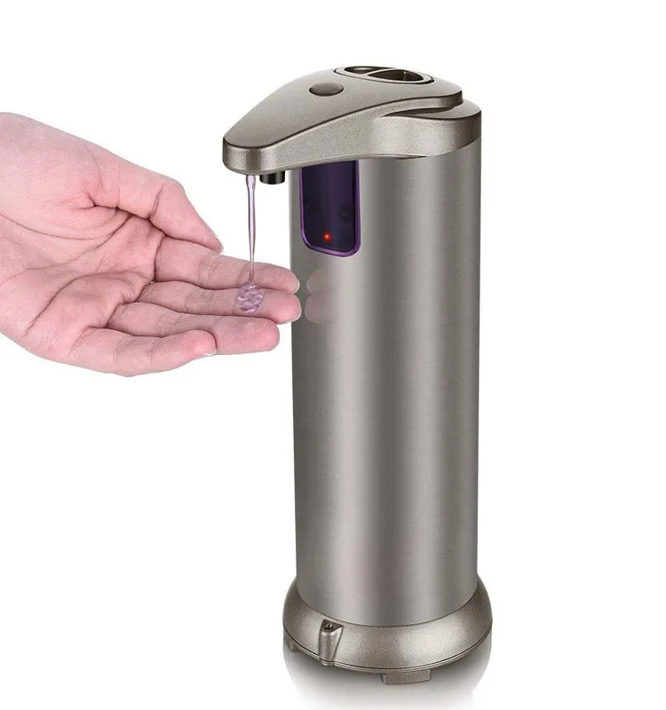 bathroom accessories stainless steel automatic soap dispenser