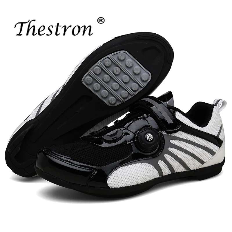 Amantes de la bicicleta de carretera profesional zapatos MTB bicicleta zapatos auto-bloqueo transpirable ciclismo zapatos ultraligero deporte bicicleta zapatillas