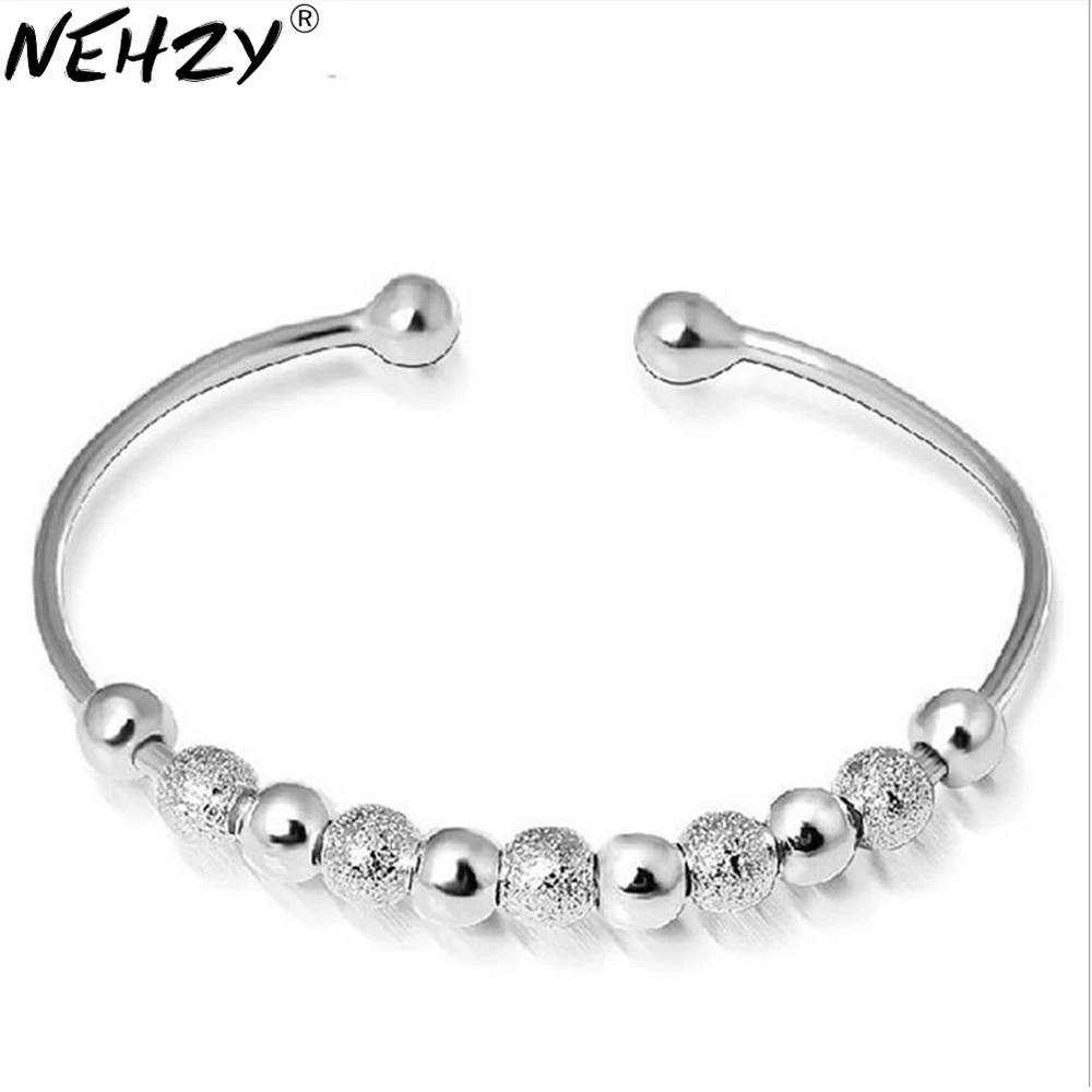 

Female fashion jewelry Wholesale transfer fortune silver bracelet female nine transfer beads bracelet jewelry gift