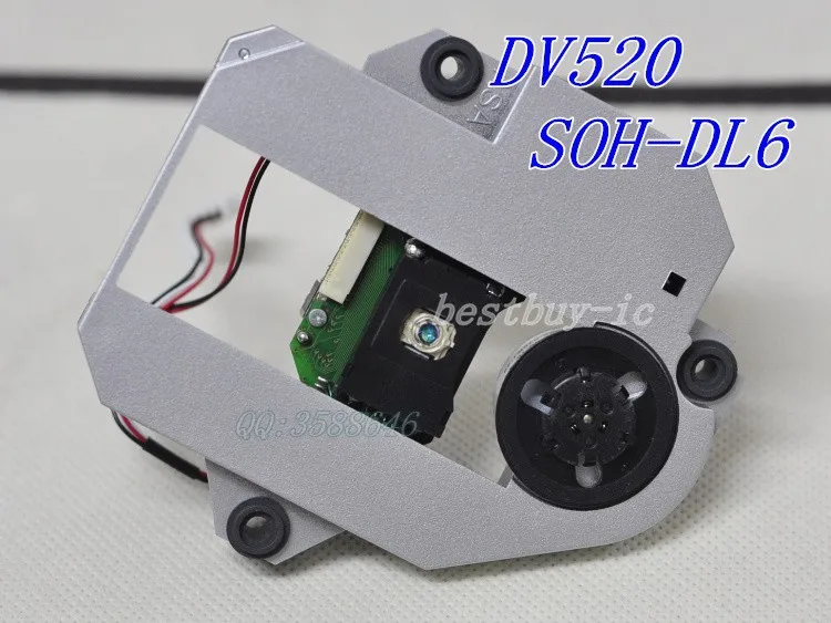 Dvd/evd лазерная головка soh dl6 dl6fs с механизмом dv520 пластиковые механизм dvd линзы