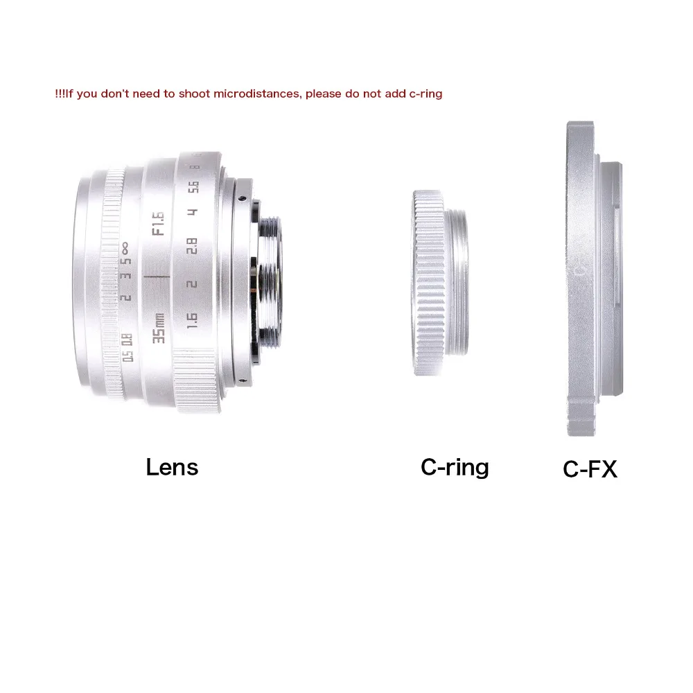  fujian 35mm f1.6 C mount camera CCTV Lens II +C mount adapter ring+Macro for Fuji Fujifilm X-Pro1 ( - 32838606548