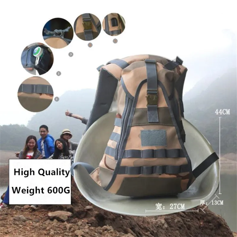  Game PUBG Perfect Reduction Level 1 PUBG Backpack Cosplay Costumes Props 1:1 Chicken Dinner Sand Ca