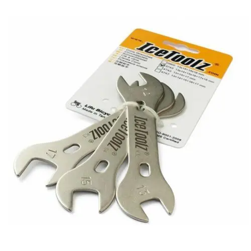 IceToolz 37X3 Cone Wrenches 37A1 37B1 37C1 Bike Hub Freewheel Repair Tool Set IceToolz 37X3 Cone Wrenches 37A1 37B1 37C1 Bike Hub Freewheel Repair Tool Set