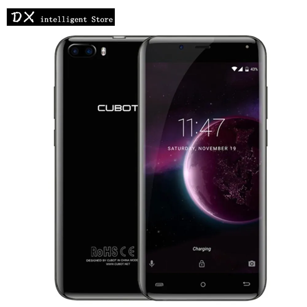 CUBOT Magic 3 ГБ Оперативная память 16 ГБ Встроенная память 4 г смартфон MTK6737 4 ядра 13.0MP + 2MP Две камеры Android 7,0 OTG отпечатков пальцев мобильный телефон