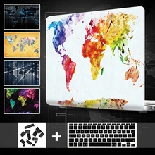 Футболка с изображением персонажей видеоигр Coque для Macbook Pro 13 15 сенсорная панель для ноутбука чехол A1706 A1708 A1707 жесткий карта для Macbook Pro 15 крышка
