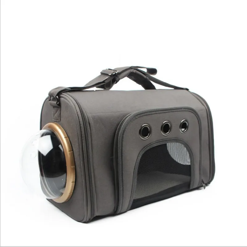 Carrier Dog Cat Space Capsule Shaped Pet Travel Carrying Breathable