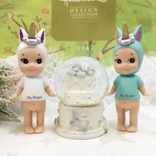 

2 Pcs/Set Sonny Angel Party Series Gifts Cute Animals Unicorn Dolls Action Figure Model Cake Decoration Car Pendant