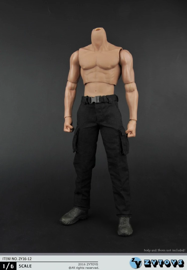 Lukcytoy 1/6 черная жилетка Рэмбо Stallone боевые брюки Одежда для 12 дюймов фигурка кукла модель L50 коллекция солидер игрушки