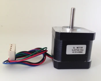 

NEMA 17 1.8 degree 2.6 kg.cm Torgue flat shaft Stepper Motor for 3D Printer RepRap