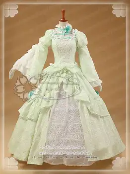 

Vocaloid Miku Cantarella Gorgeous Dress Cosplay Costume Free Shipping