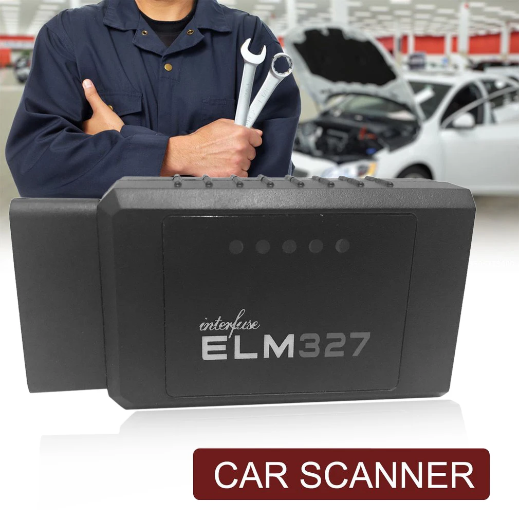 12 В ELM327 USB сканер OBDII Интерфейс автомобиля диагностический инструмент Code Reader для Android/IOS/PC Портативный инструмент автоматического