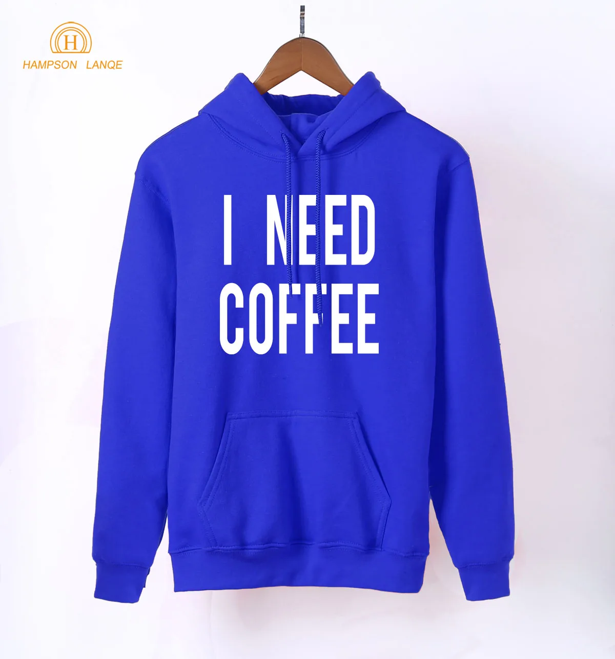 Женские толстовки с капюшоном I Need Coffee черные белые серые розовые красные синие