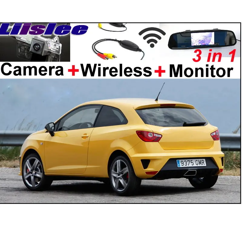 

Liislee Special Car Wifi Camera + Wireless Signal + Mirror Monitor 3in1 Easy Parking System For SEAT IBIZA MK4 SC 3D 2008~2015