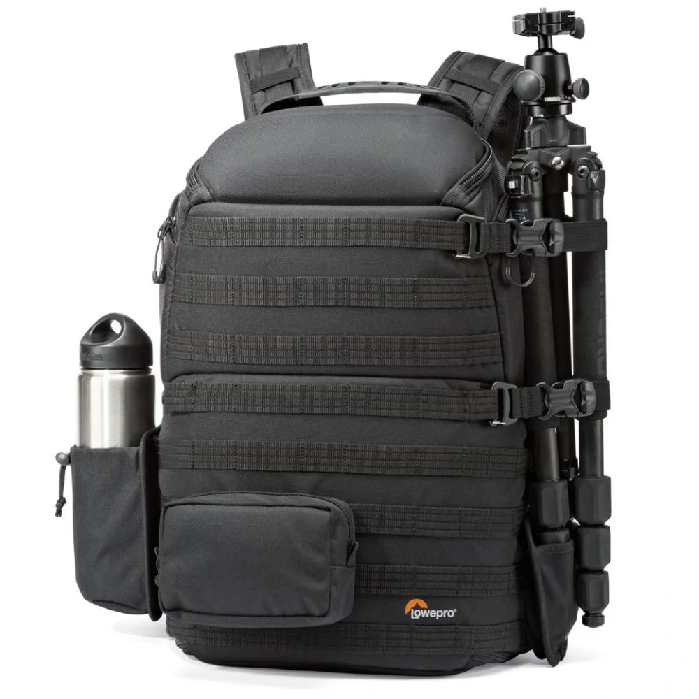 Genuino Lowepro ProTactic 450 aw hombro Cámara bolsa SLR Cámara bolsa Laptop mochila con todas las cubiertas meteorológicas 15,6 pulgadas portátil - 1