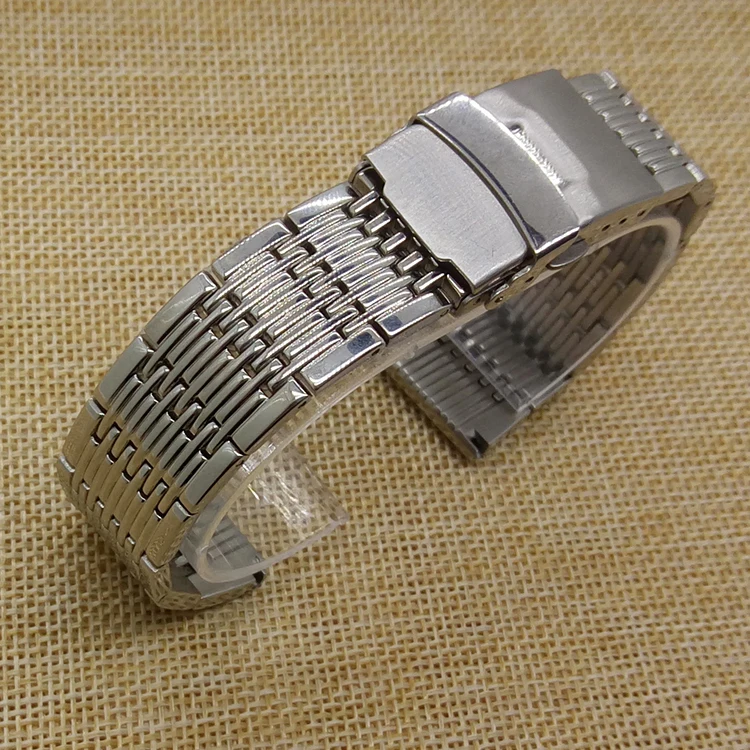 High Quality Watchband Stainless Steel Metal 20mm Common Watch Band Fit
