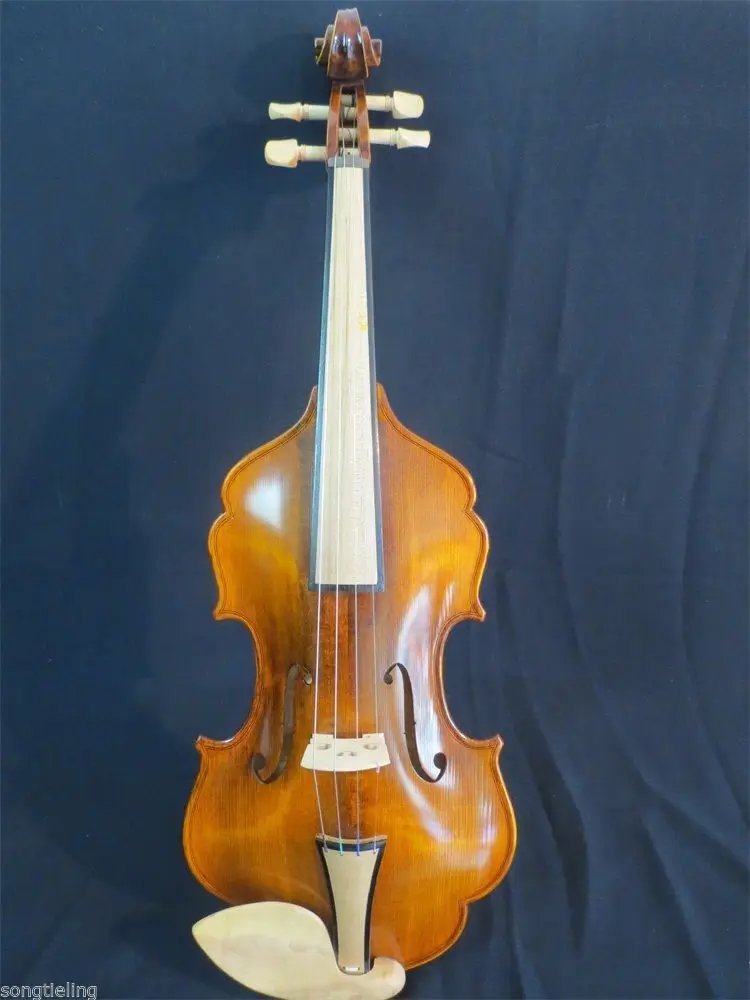 

Unique design baroque style no rib violin 4/4,big,bright sound #11093