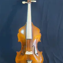 Уникальный дизайн в стиле барокко без ребра скрипки 4/4, большой, яркий звук#11093