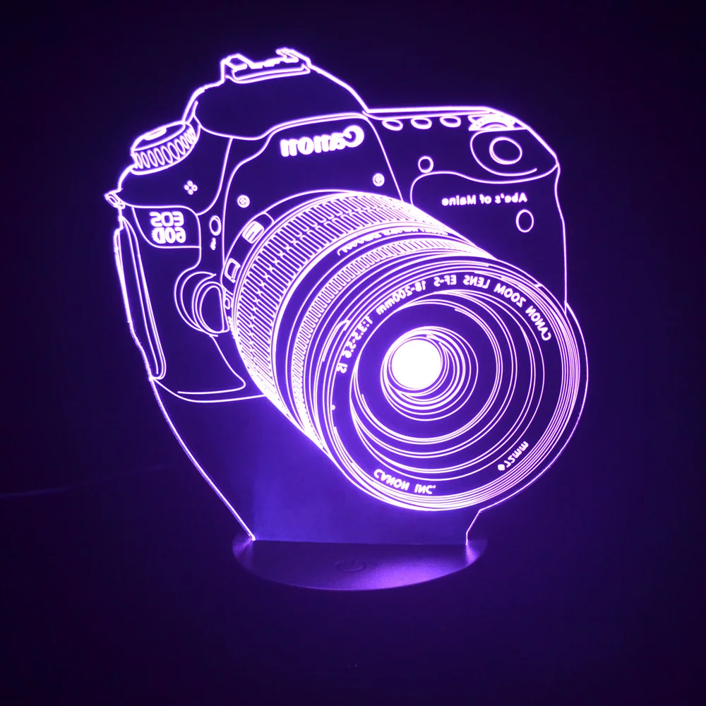 Color-Changing-3D-Table-Lamp-Camera-LED-Night-Light-Methacrylate-plate-Desk-Lampe-Atmosphere-bulbing-light (4)
