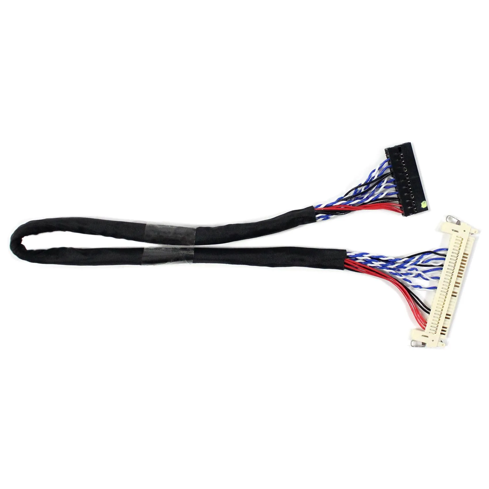 LVDS CABLE FIX-30P 1ch 8bit for 18.5inch 1366x768 M185B1 LTM185AT01 LCD ...