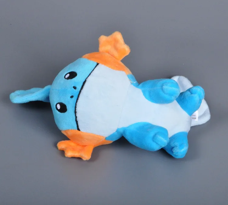 18 см стоящая Kunai Mudkip Пикачу Eevee фигурка для малышей, плюшевая, Kcute, Реалистичная, на день рождения, рождественский подарок для детей