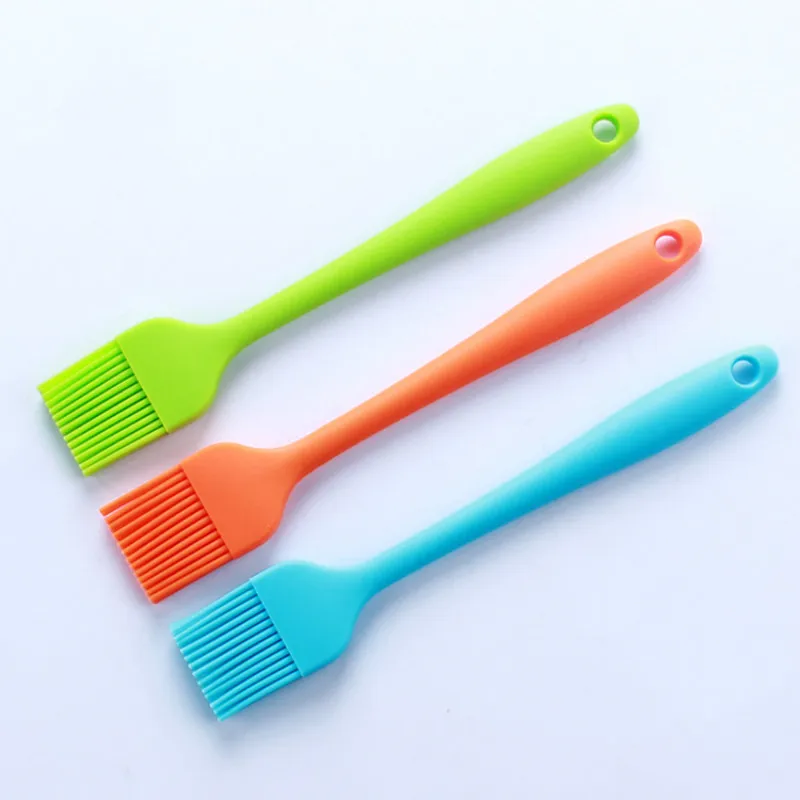 

Color Silicone Brush, Oil Brushes -10inch or 8inch, Pastry Brushes