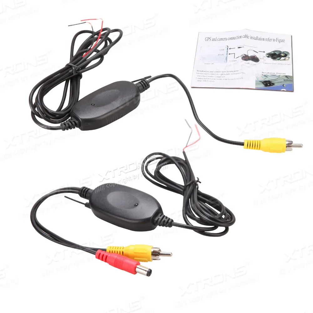

XTRONS ICE/SS/TXREA 2.4G Wrieless RCA Video Transmitter & Receiver For CAR Reversing Cameras