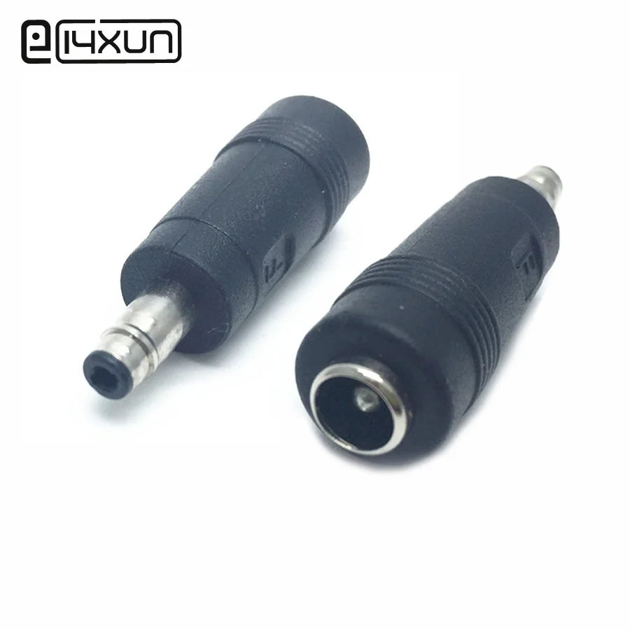 

1pcs 5.5*2.1 mm Female jack to 4.8*1.7mm Bullet Male Plug DC Power Connector Adapter Laptop for HP