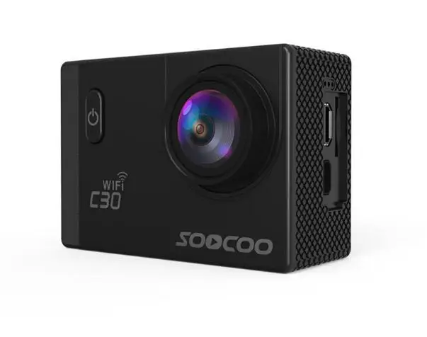 SOOCOO C30 Wi-Fi Ultra 2 K 2,0 Экран Водонепроницаемый Спорт на открытом воздухе Камера+ 1 дополнительная Батарея+ Батарея Зарядное устройство+ штатив-монопод с бесплатной доставкой