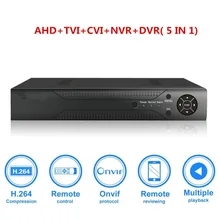 8ch 1080N CCTV DVR Hybrid 5-в-1 H.264 Наблюдение Запись видео Системы без жесткого диска(1080P NVR+ 1080N AHD TVI CVI+ 960H аналоговый видеорегистратор