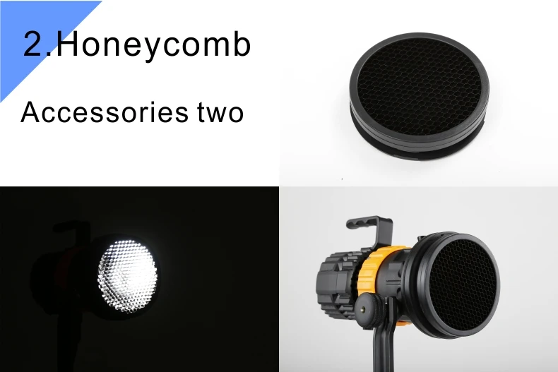 5Falconeyes Pulsar5 LED Spotlight Fotograafia kerge kaamera valguskiirvalgusti P5 CD50 T03 Falcon Eyes Mini Spotlight 50W Valgustugevus Reguleeritav Fookuse pikkus Täitke Lamp Pulsar 5 Videovalgustus Foto Studio Valgustus yongnuo nanguang