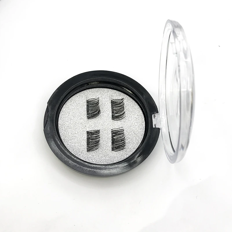 

1 pair/box False Eyelashes Magnetic Natural 1 Magnets Set Natural Long Wearing Without Glue Long Lasting Multiple