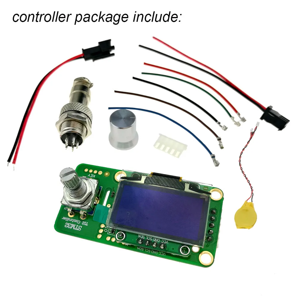 STM32 2,1 S OLED T12 паяльник контроллер температуры сварочные инструменты электронная пайка Wake-Sleep Shock 110-240 в 72 Вт