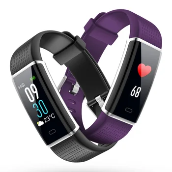 

Color Screen IP67 Smart Wristband Sport Bracelet Heart Rate Carories Activity Fitness Tracker for iPhone Android Samsung Phones