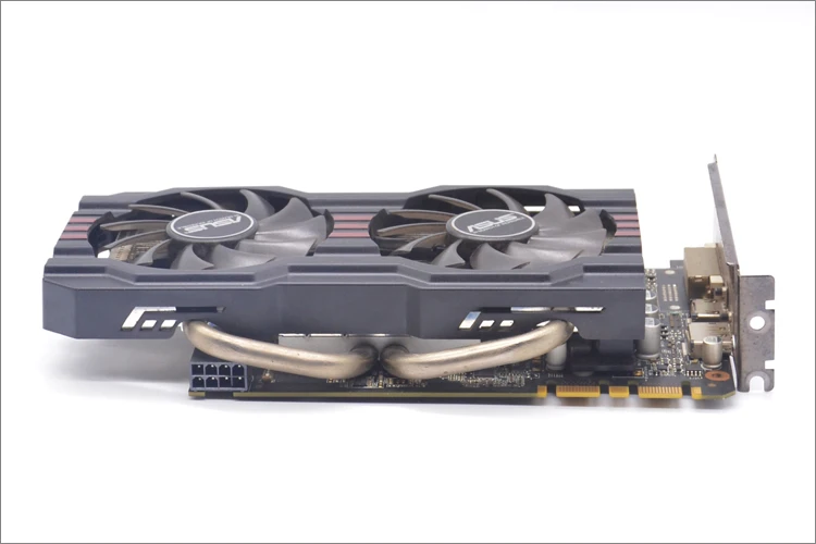 Б/у, оригинальная Видеокарта ASUS GTX 760 2GB GDDR5 256Bit DVI HDMI