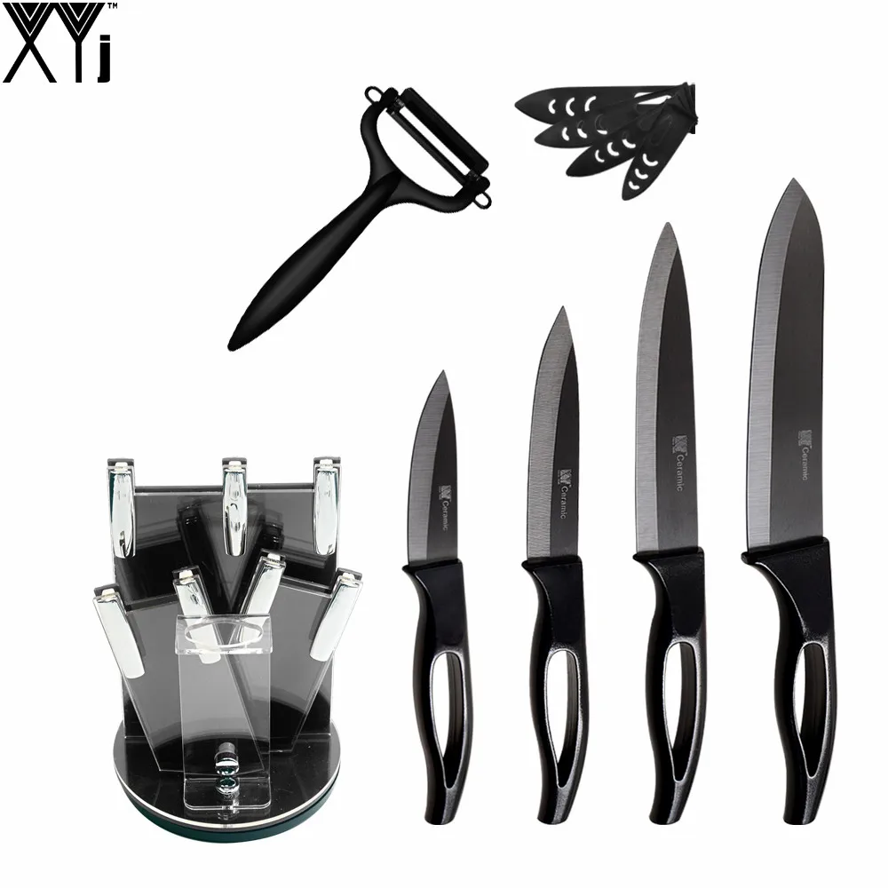 Buy Black Blade Ceramic Knife Six Sets XYJ Brand