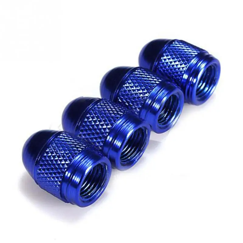 4 Pcs lot USA Type Auto Car Tire Valve Caps Tyre Wheel Bullet Air Stems Cover