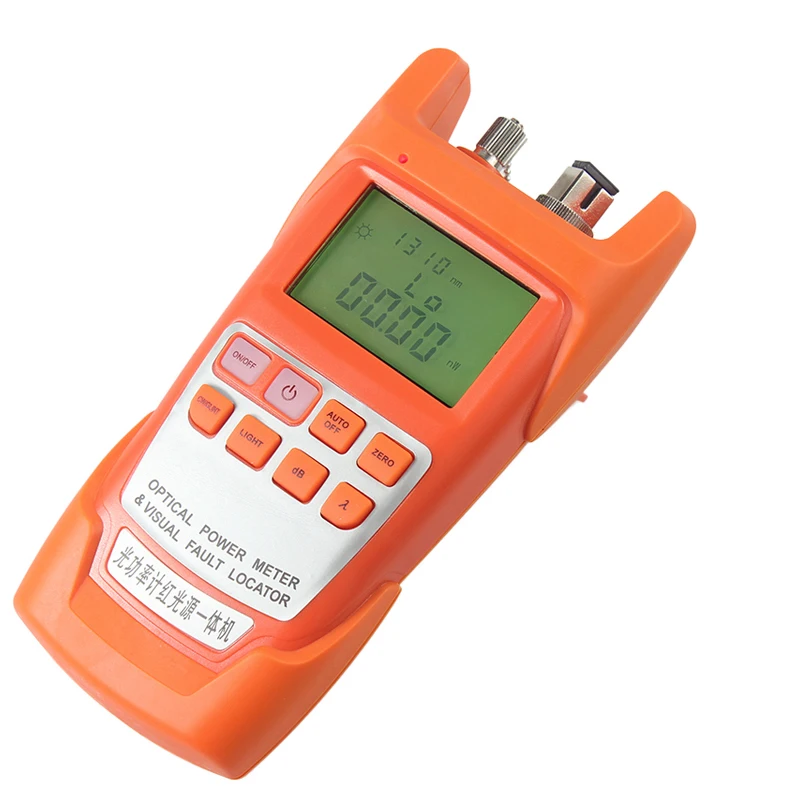 

OPM AUA-9AC 2 in1 Handheld Multifunction FTTH Optic Laser power meter &10MW Visual Fault Locator VFL Optical Laser Light Source